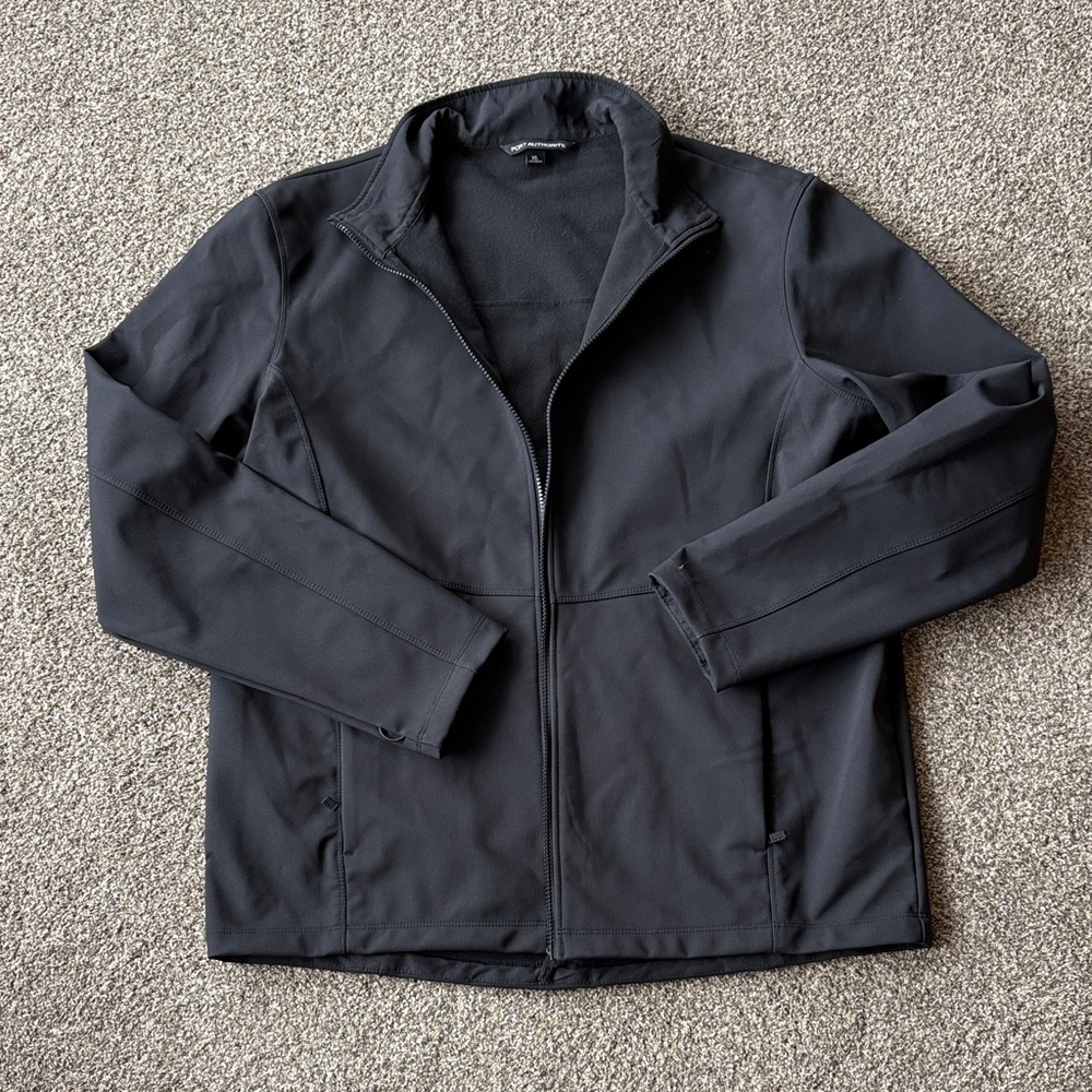 Port Authority Men's Black Lightweight Jacket Like New XL